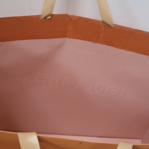 Authentic LV Holiday Paper Bag Tote 19.5" x 16" x 9" - Picture 6 of 10